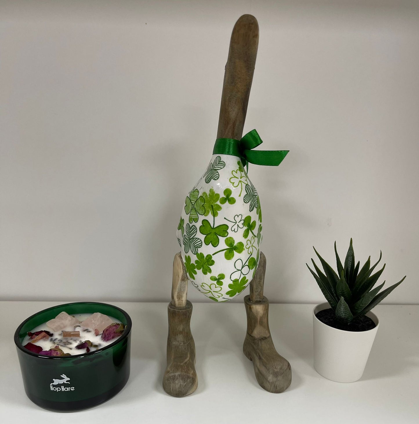 Handcrafted Decoupage Duck - 11 (27cm Approx)